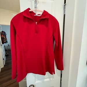 Peter Millar Vibrant Red Top